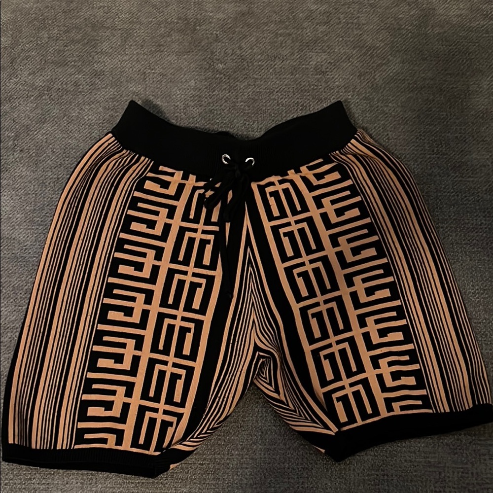 Fashion Nova Geometric Patterned Shorts